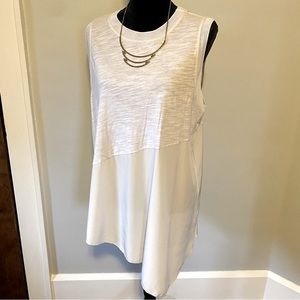 Asymmetric tank top